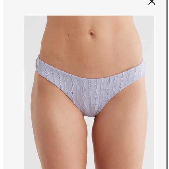 L*Space - Jasper Bandeau Bikini Top - Light Purple Bandeau Bikini Top - Picture 3 of 10